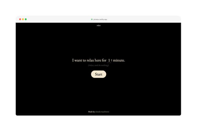 Jst Relax meditation timer